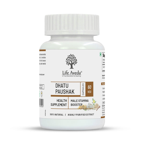 Life Aveda Dhatu Paushak Capsules - Distacart