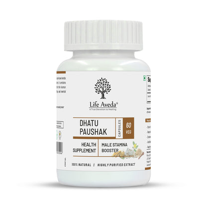 Life Aveda Dhatu Paushak Capsules - Distacart