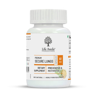 Life Aveda Premium Secure Lungs Capsules - Distacart
