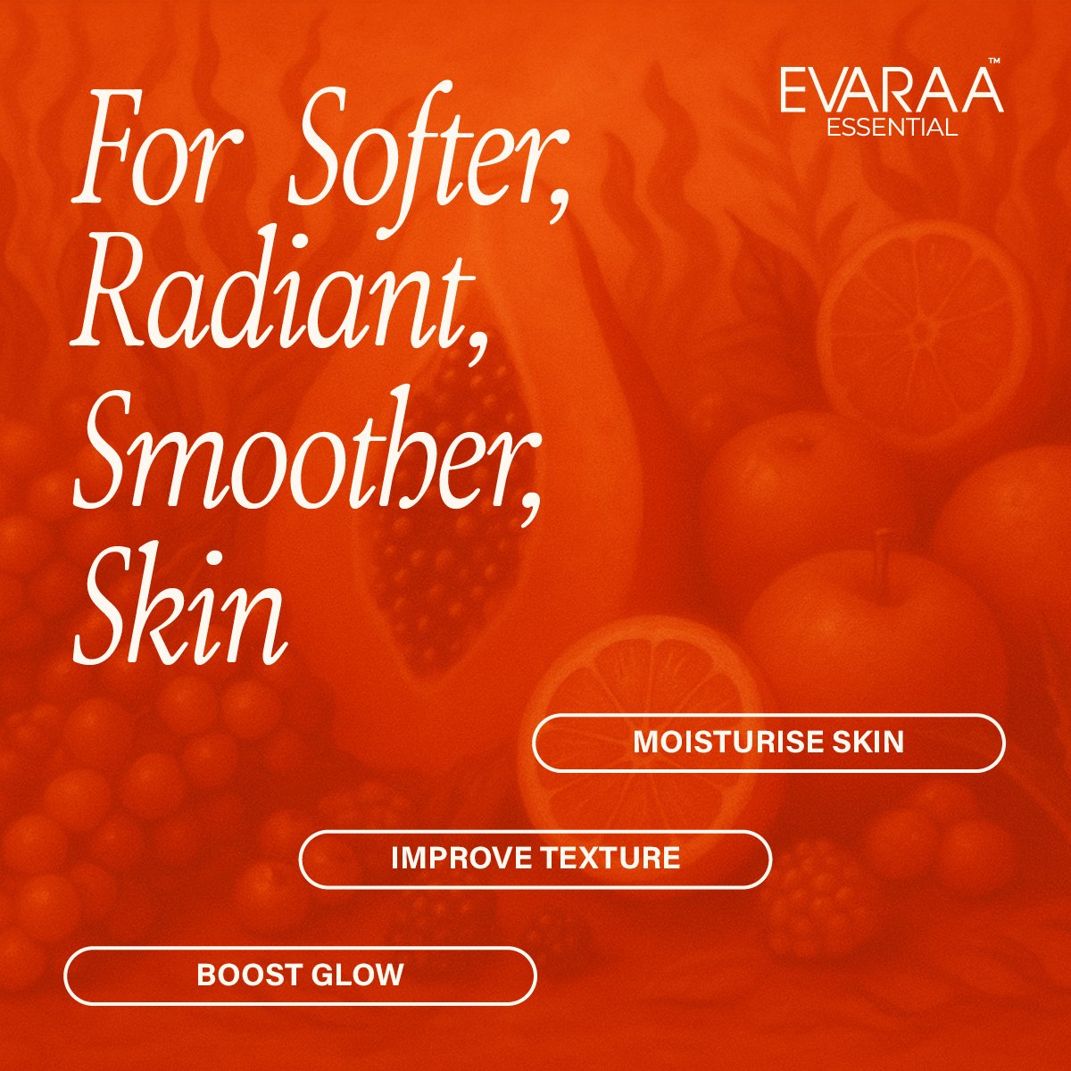 Evaraa Essential Vibrant Fruit Face Mask - Distacart