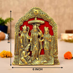 Thumbnail for Ascension Metal Plated Ram Darbar Wall Hanging - Distacart