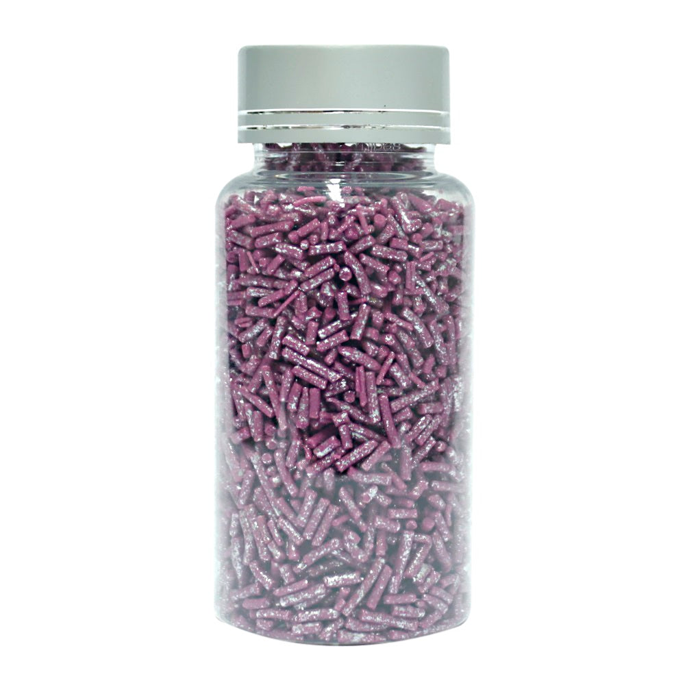 confect fuschia vermicelli sprinkles br b 90 gms b