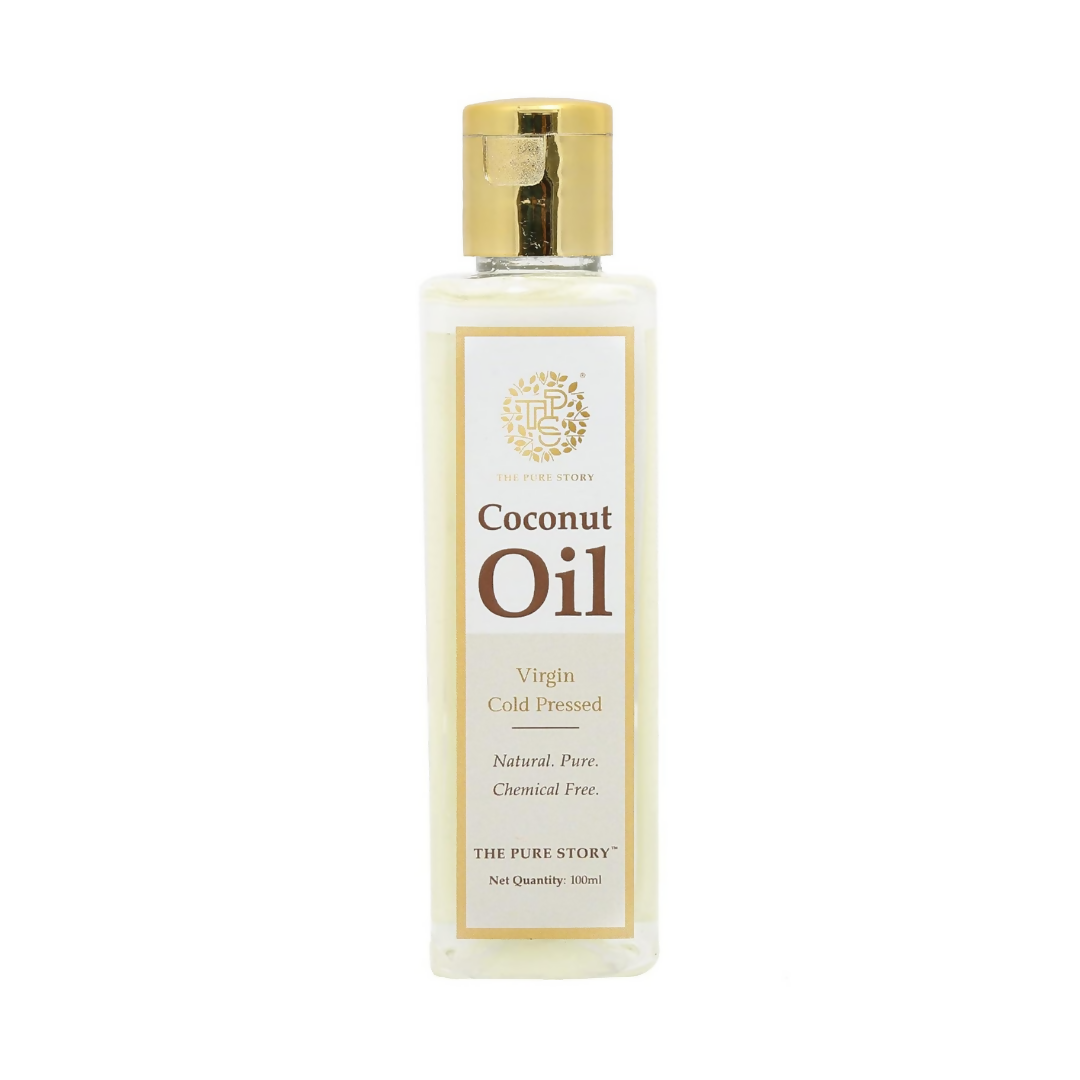 The Pure Story Natural Cold Pressed Coconut Hair Oil - Distacart