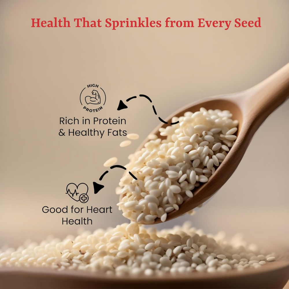 Shagun White Sesame Seeds - Dista