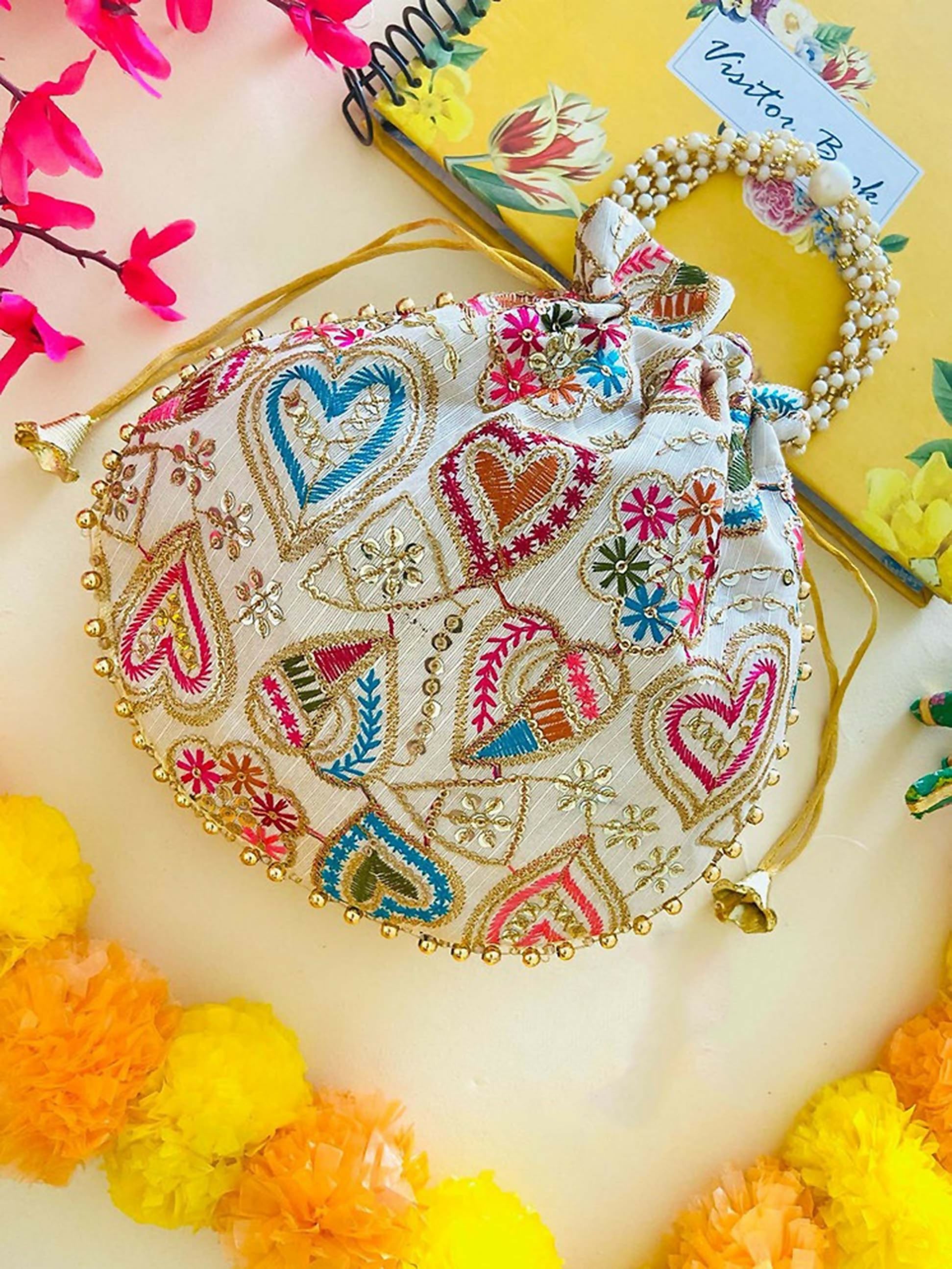 Joban Fashion Potli Bags - Multicolor - Dista