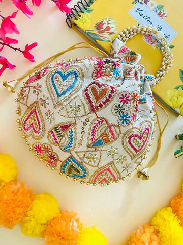 Joban Fashion Potli Bags - Multicolor - Dista