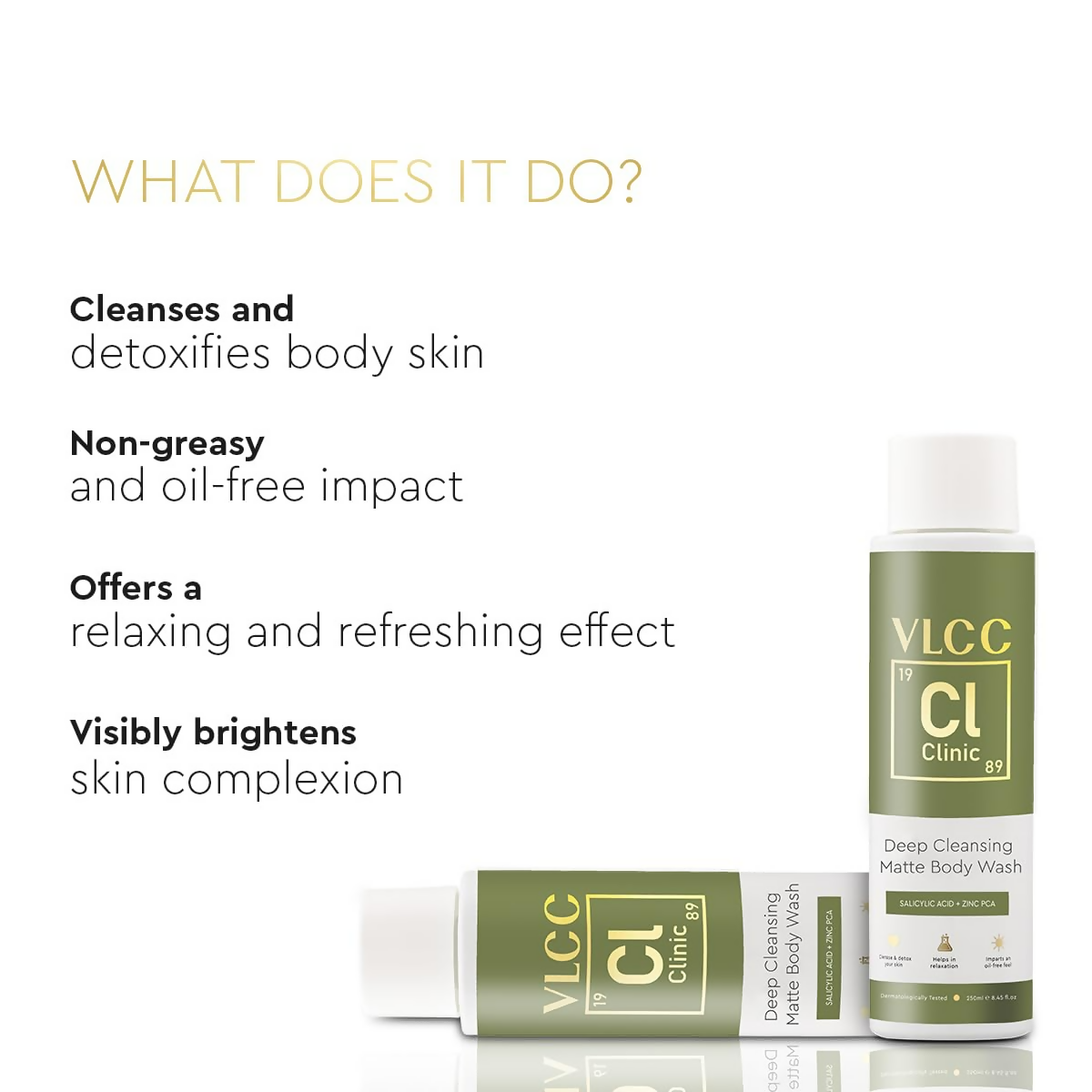 VLCC Clinic Deep Cleansing Matte Body Wash - Distacart