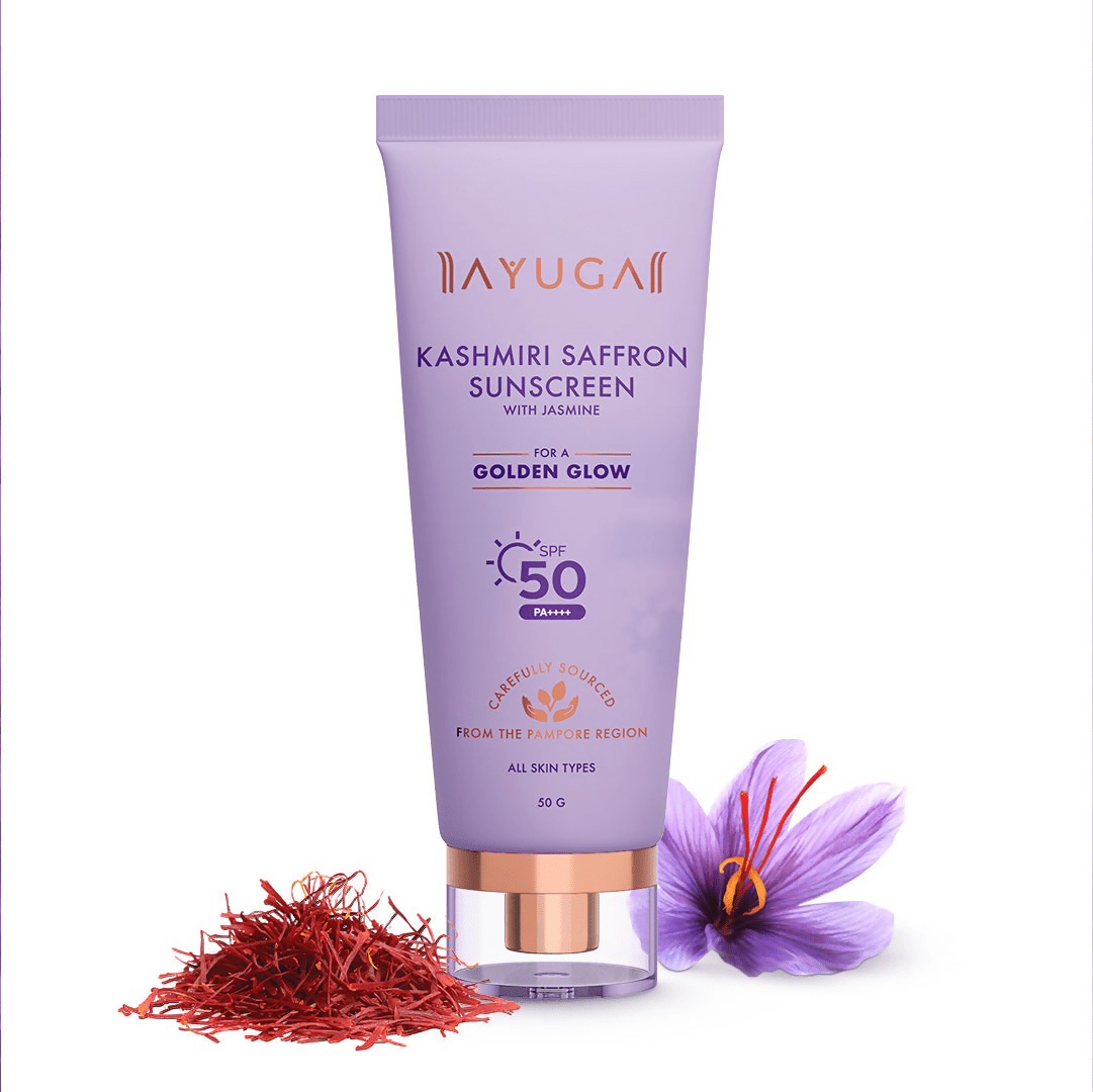 Ayuga Kashmiri Saffron Sunscreen - Distacart