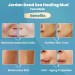 Thumbnail for Wild Oak Jordan Dead Sea Healing Mud Face Mask - Distacart