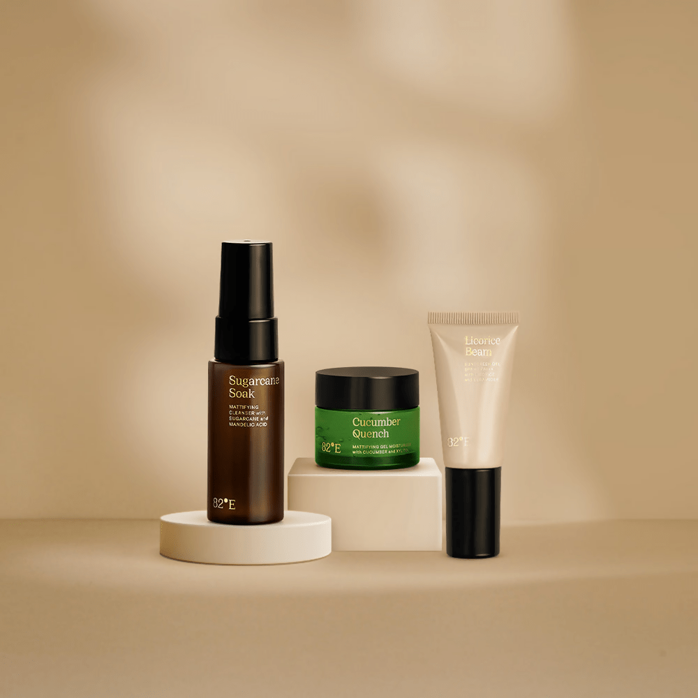 82°E By Deepika Padukone The Oily Skin Routine Mini Combo - Distacart