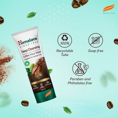 Himalaya Herbals Deep Cleansing Coffee Face Wash - Distacart