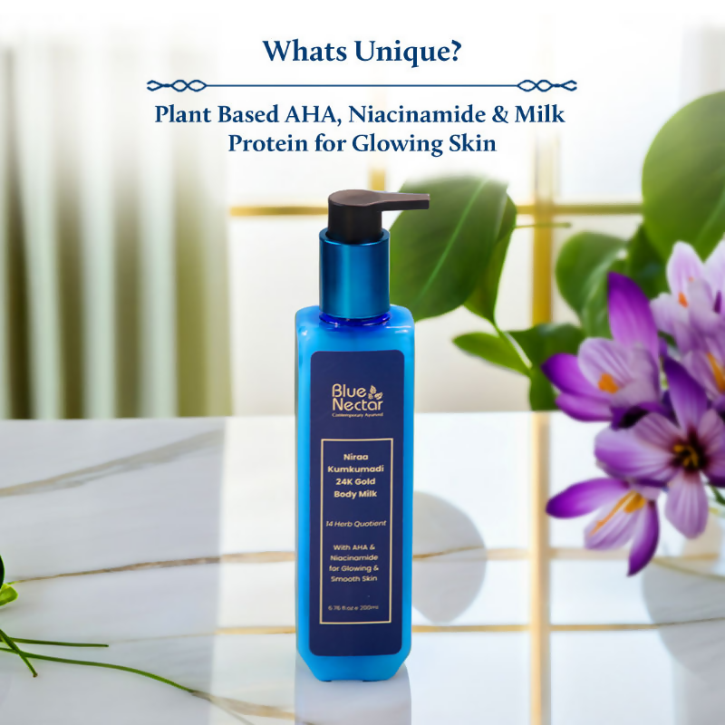 Blue Nectar 24k Gold Body Milk Moisturizer - Distacart