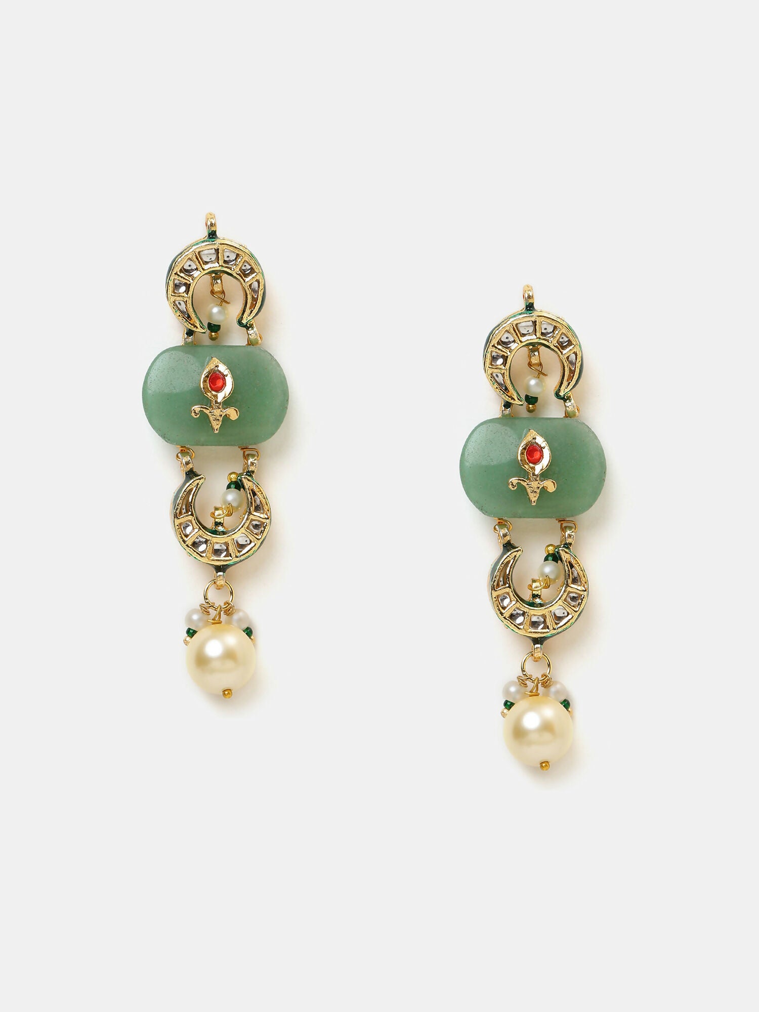 Ruby Raang E- Chandni Earrings - Distacart