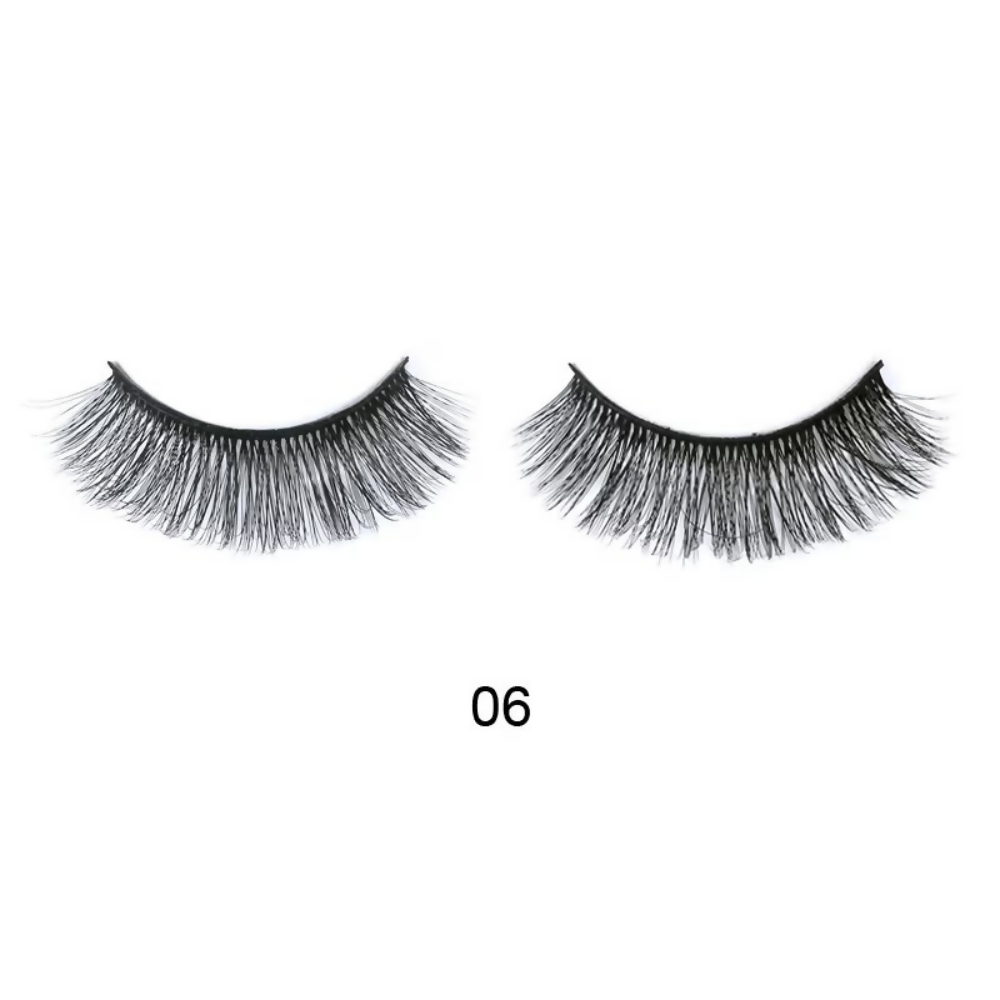 Bronson Professional 3D Effect Long and Natural Look False Eyelashes - 06 - Dista