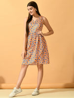 Thumbnail for Myshka Women's Yellow Wrap Party Dress - Distacart