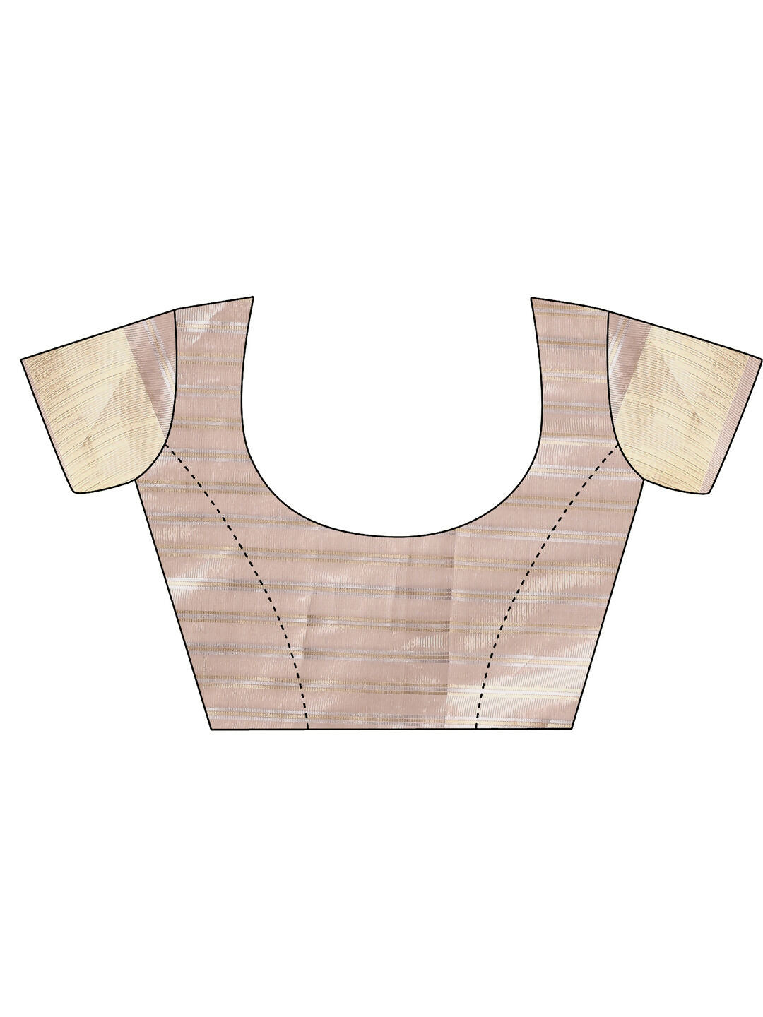 Astita Organza Peach Saree