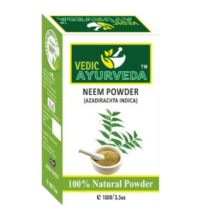 VedicAyurveda Neem, Tulsi, and Indigo Powders - Dista