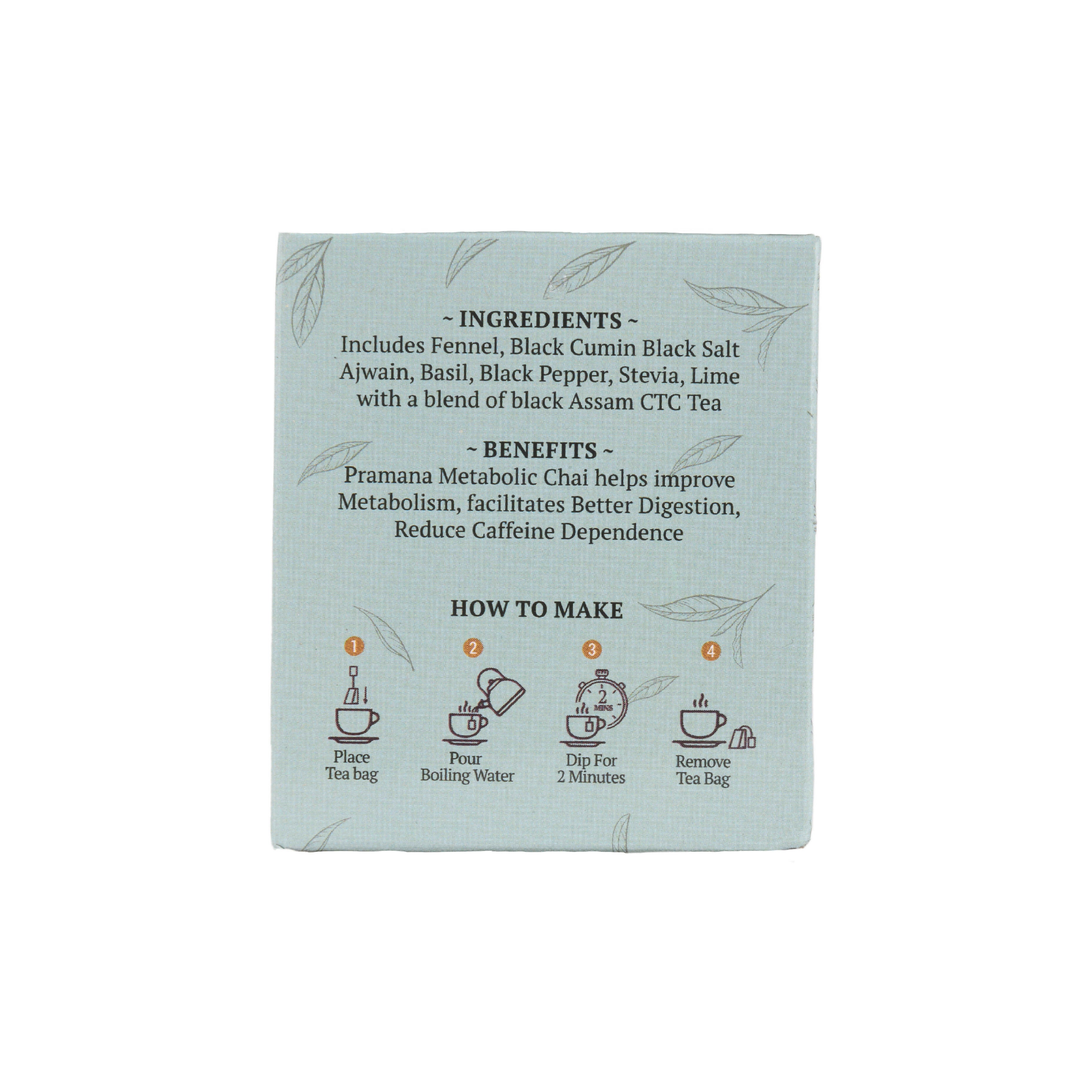 Pramanaveda Pramana Metabolic Chai - Dista