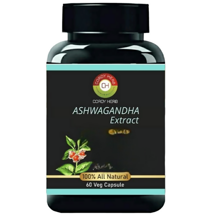 Cordy Herb Black Maca Ashwagandha Extract Capsules - Distacart