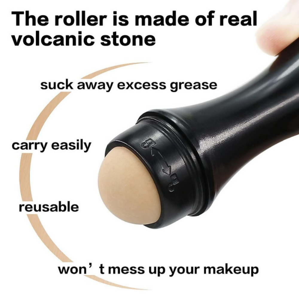 Bronson Professional Oil Absorbing Volcanic Face Roller - Dista
