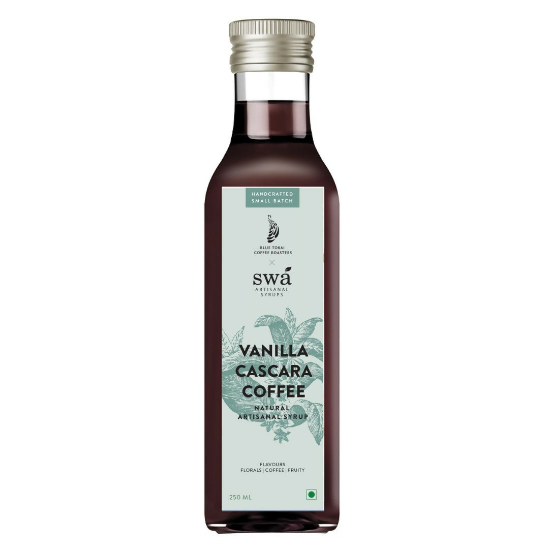 Blue Tokai Cascara, Coffee & Vanilla Natural Artisanal Syrup - Distacart