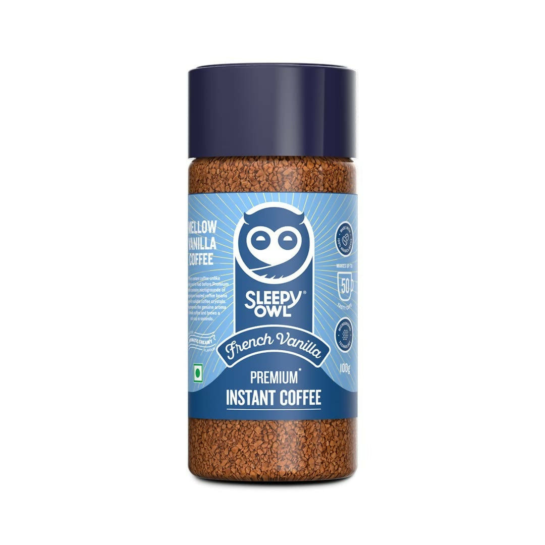 Sleepy Owl French Vanilla Premium Instant Coffee - Distacart