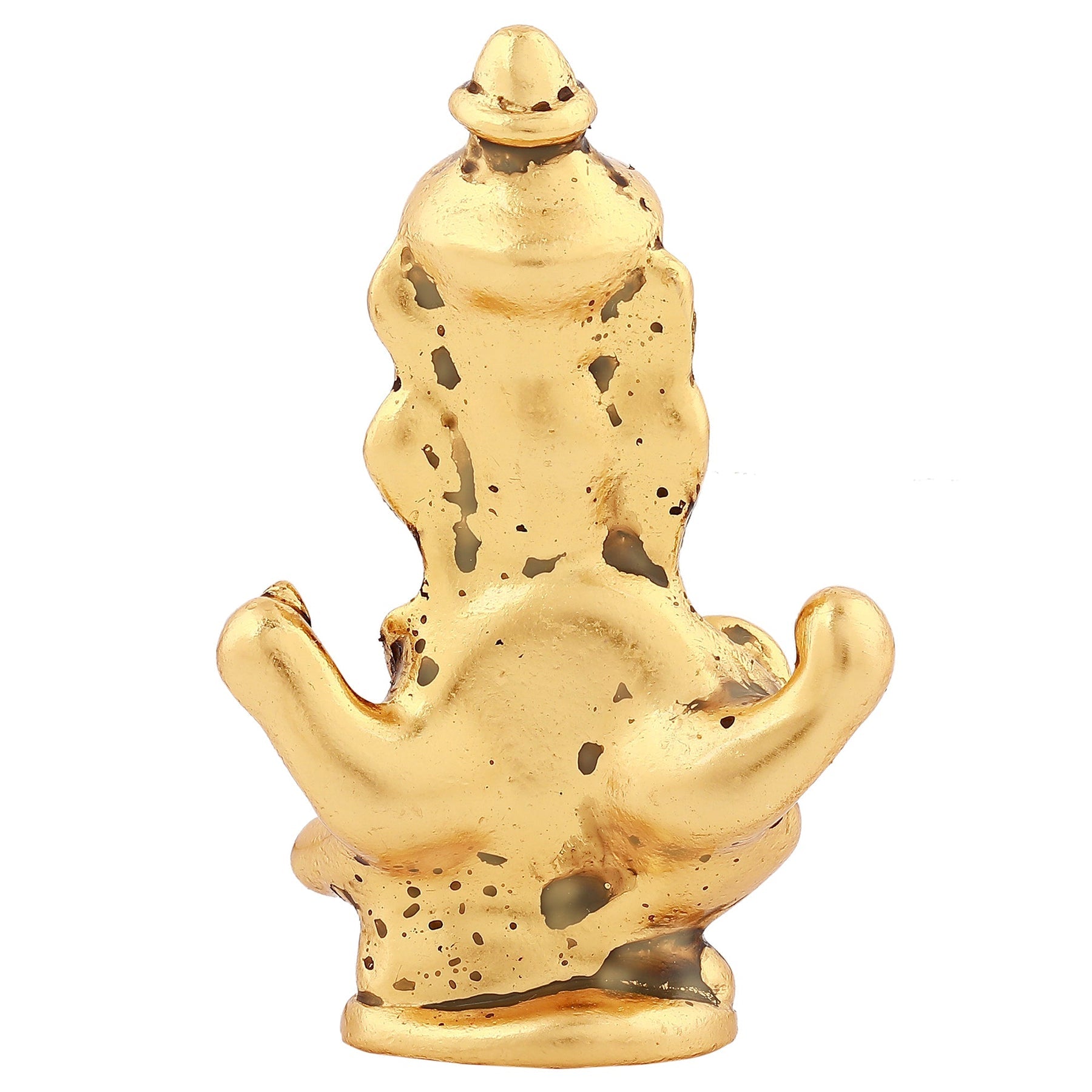 Estele Gold-Polished Spiritual Lord Ganesha Idol for Gifts & HouseWarming/Home/Office Decors - Distacart