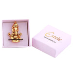 Thumbnail for Estele Gold-Polished Spiritual Lord Ganesha Idol for Gifts & HouseWarming/Home/Office Decors - Distacart