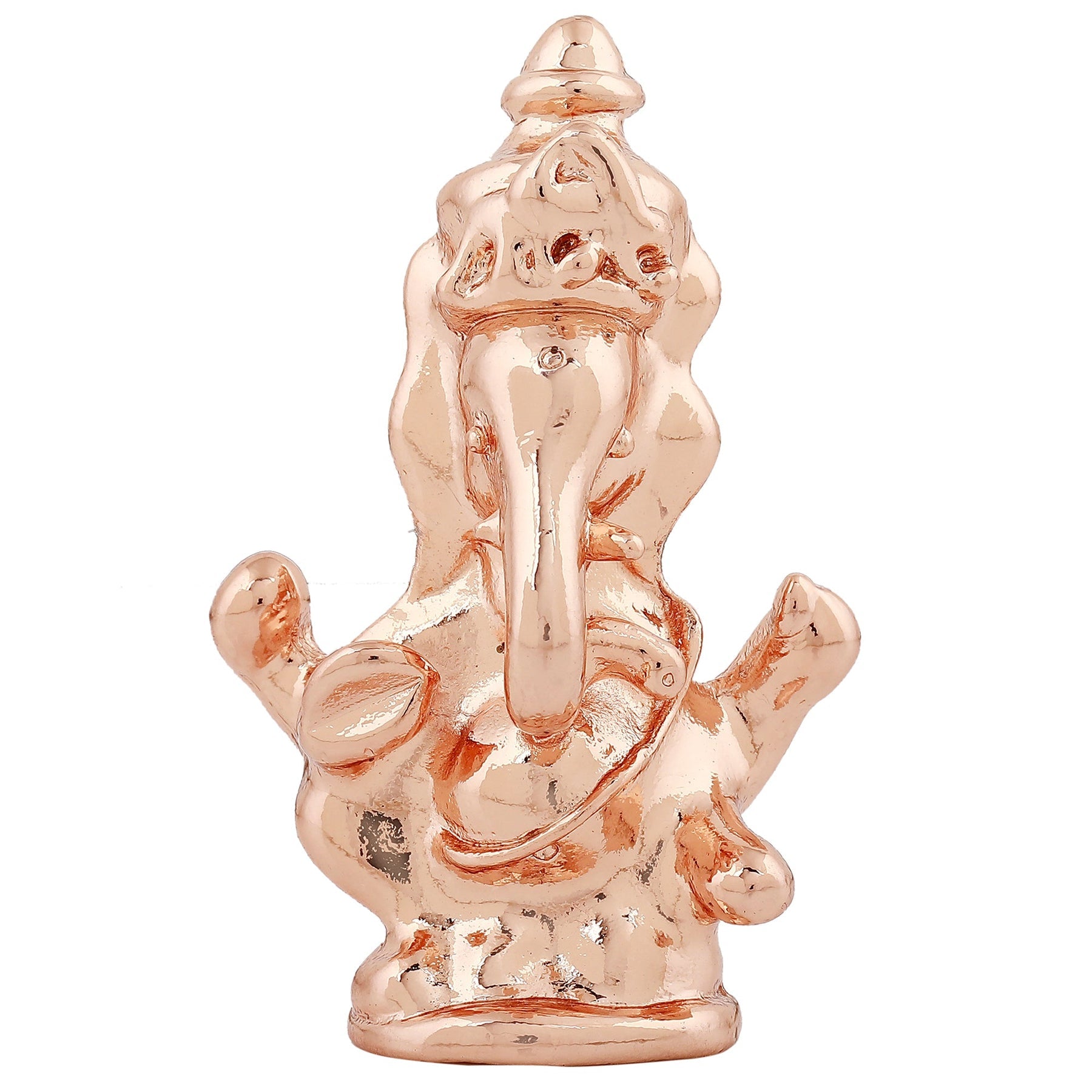 Estele Pink/Rose Gold-Polished Spiritual Lord Ganesha Idol for Gifts & HouseWarming/Home/Office Decors - Distacart