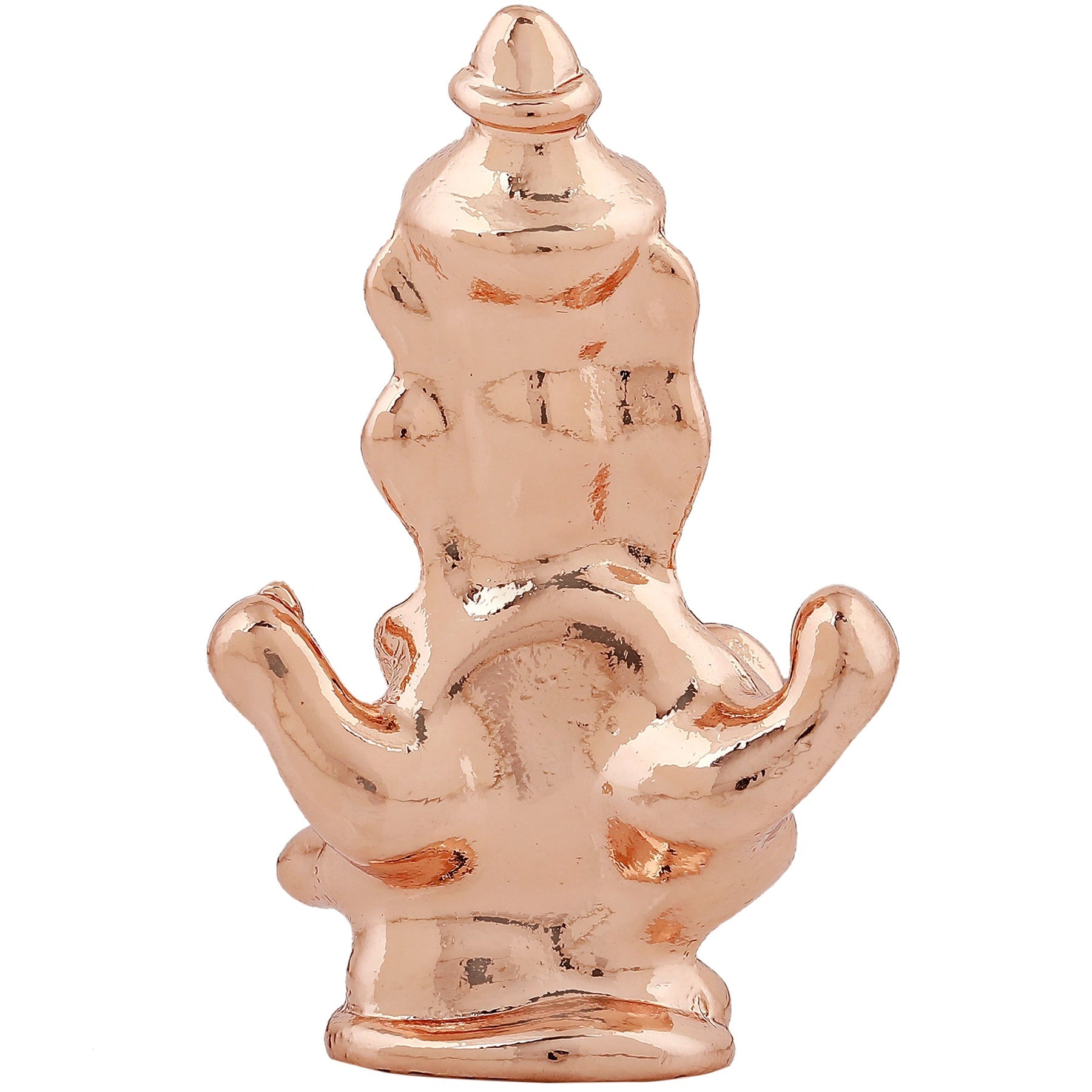 Estele Pink/Rose Gold-Polished Spiritual Lord Ganesha Idol for Gifts & HouseWarming/Home/Office Decors - Distacart