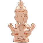 Thumbnail for Estele Pink/Rose Gold-Polished Spiritual Lord Ganesha Idol for Gifts & HouseWarming/Home/Office Decors - Distacart