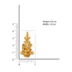 Thumbnail for Estele Gold-Polished Spiritual Lord Divine Ganesha Idol for Gifts & HouseWarming/Home/Office Decors - Distacart