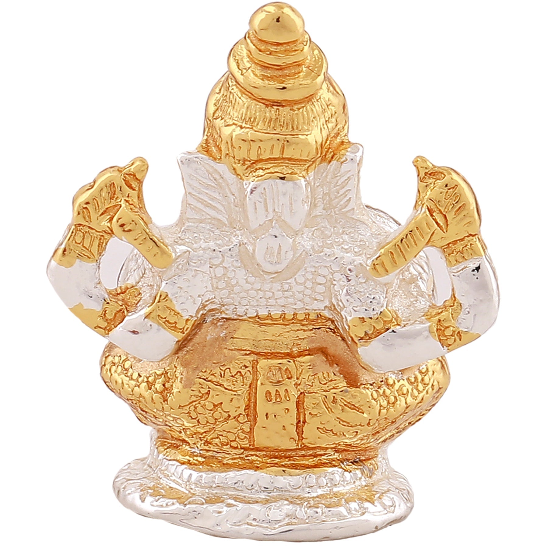 Estele Gold-Polished Spiritual Lord Bal Ganesha Idol for Gifts & HouseWarming/Home/Office Decors - Distacart