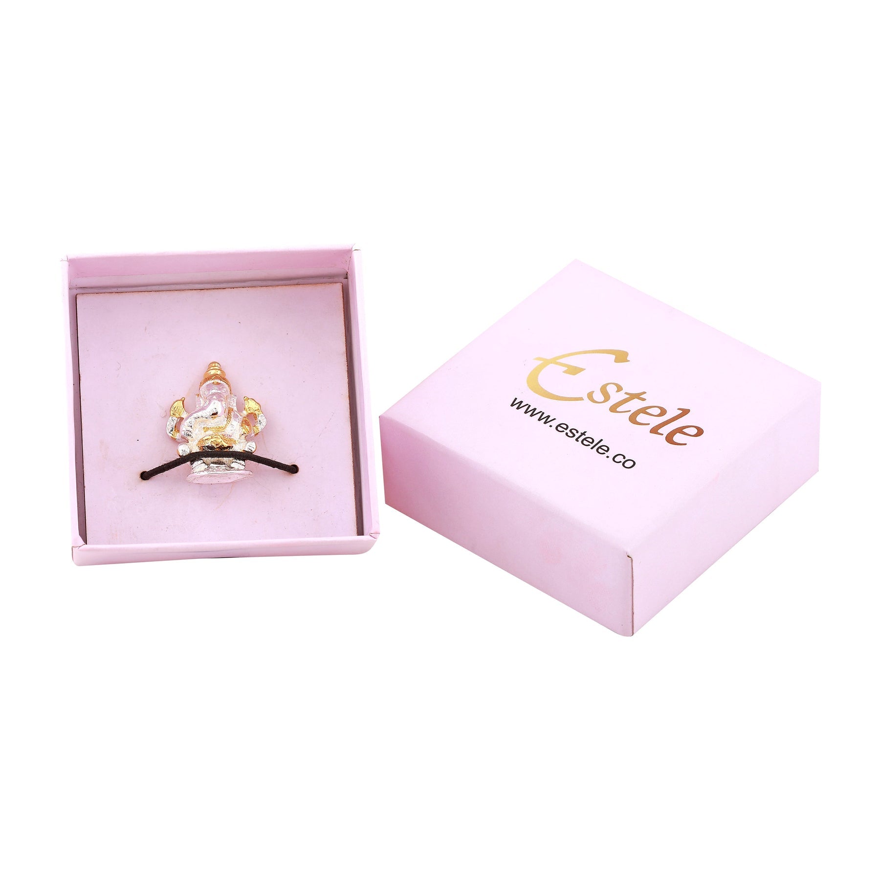 Estele Gold-Polished Spiritual Lord Bal Ganesha Idol for Gifts & HouseWarming/Home/Office Decors - Distacart