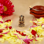 Thumbnail for Estele Gold-Polished Spiritual Lord Ganesha Idol for Gifts & HouseWarming/Home/Office Decors - Distacart
