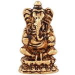 Thumbnail for Estele Gold-Polished Spiritual Lord Ganesha Idol for Gifts & HouseWarming/Home/Office Decors - Distacart
