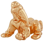 Thumbnail for Estele Gold-Polished Spiritual Lord Bal Ganesha Idol for Gifts & HouseWarming/Home/Office Decors - Distacart