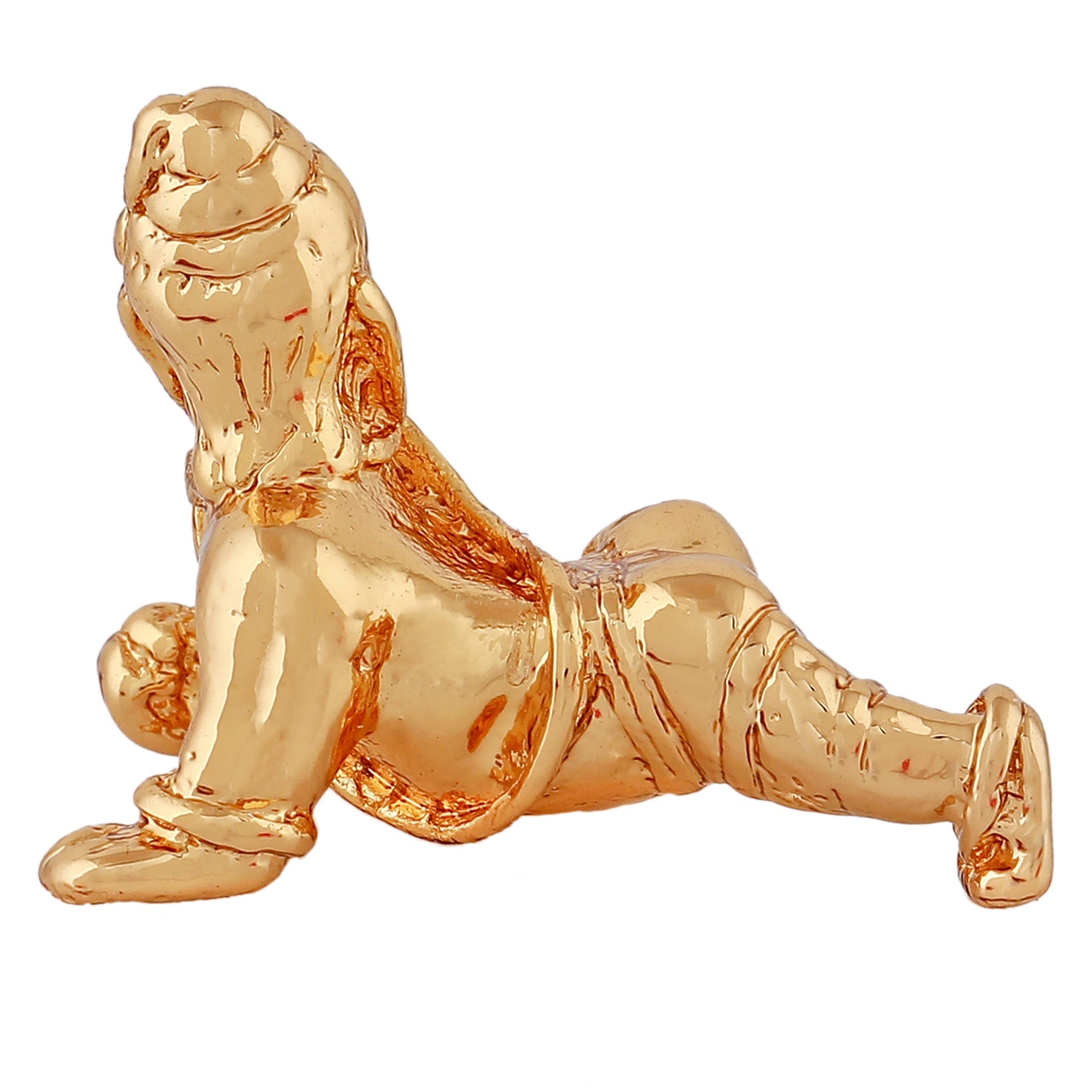 Estele Gold-Polished Spiritual Lord Bal Ganesha Idol for Gifts & HouseWarming/Home/Office Decors - Distacart