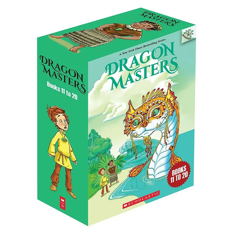 Scholastic Dragon Masters Books 11 To 20 (A Branches Book) Story Books Tracey West English - Dista