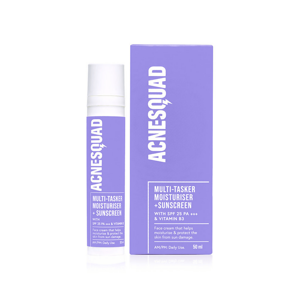 Acne Squad Face Moisturiser With Niacinamide & SPF 25 PA+++ - Distacart