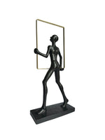 Thumbnail for Sun Mun Decors Abstract Man Frame Black