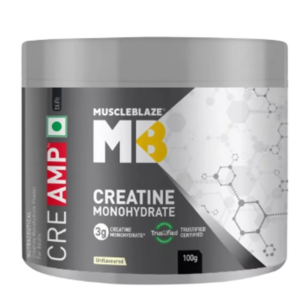 MuscleBlaze Creatine Monohydrate Creamp Unflavored