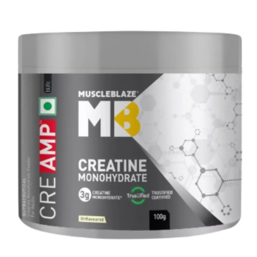 MuscleBlaze Creatine Monohydrate Creamp Unflavored - Distacart