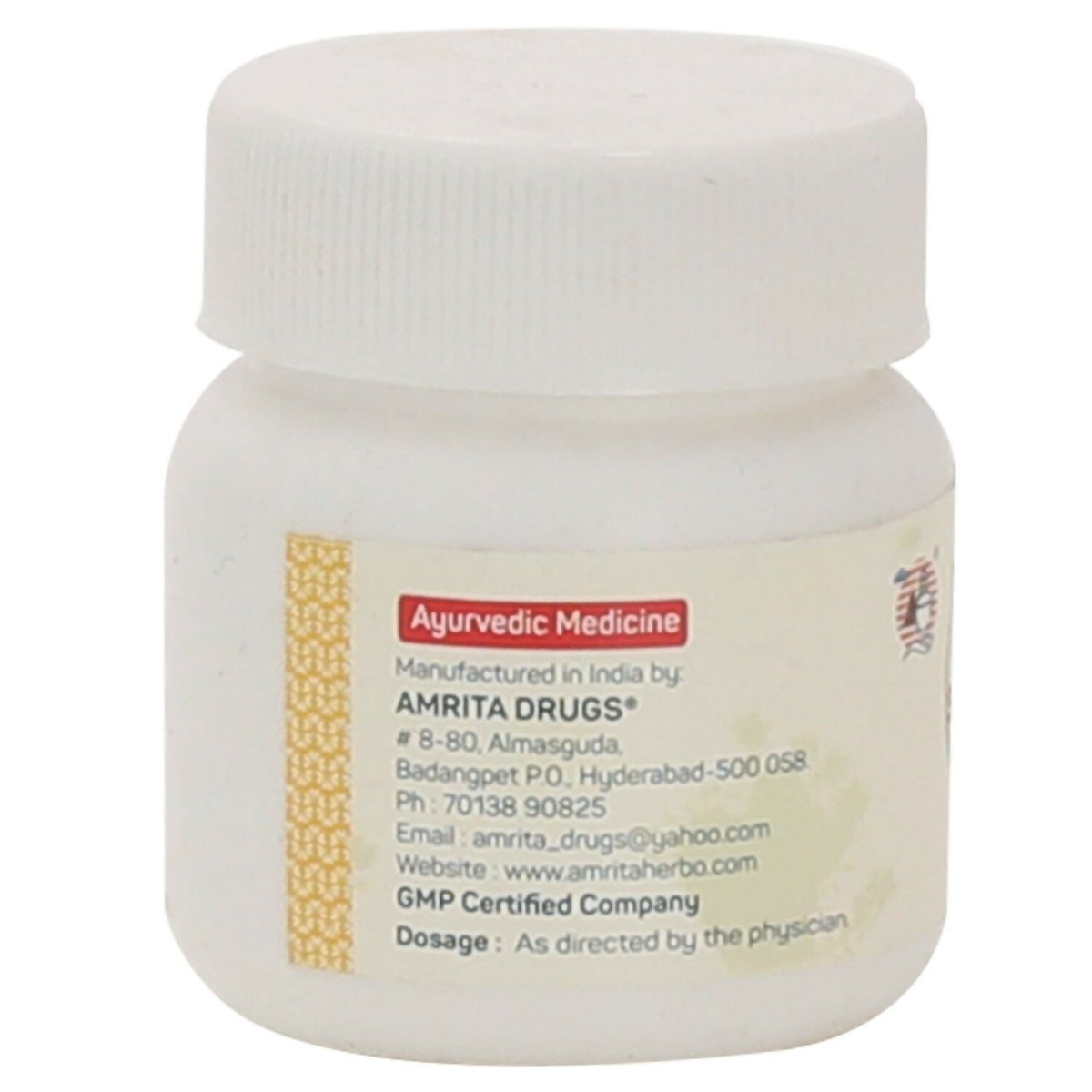 Amrita Chitrakadi Vati Tablets - Distacart