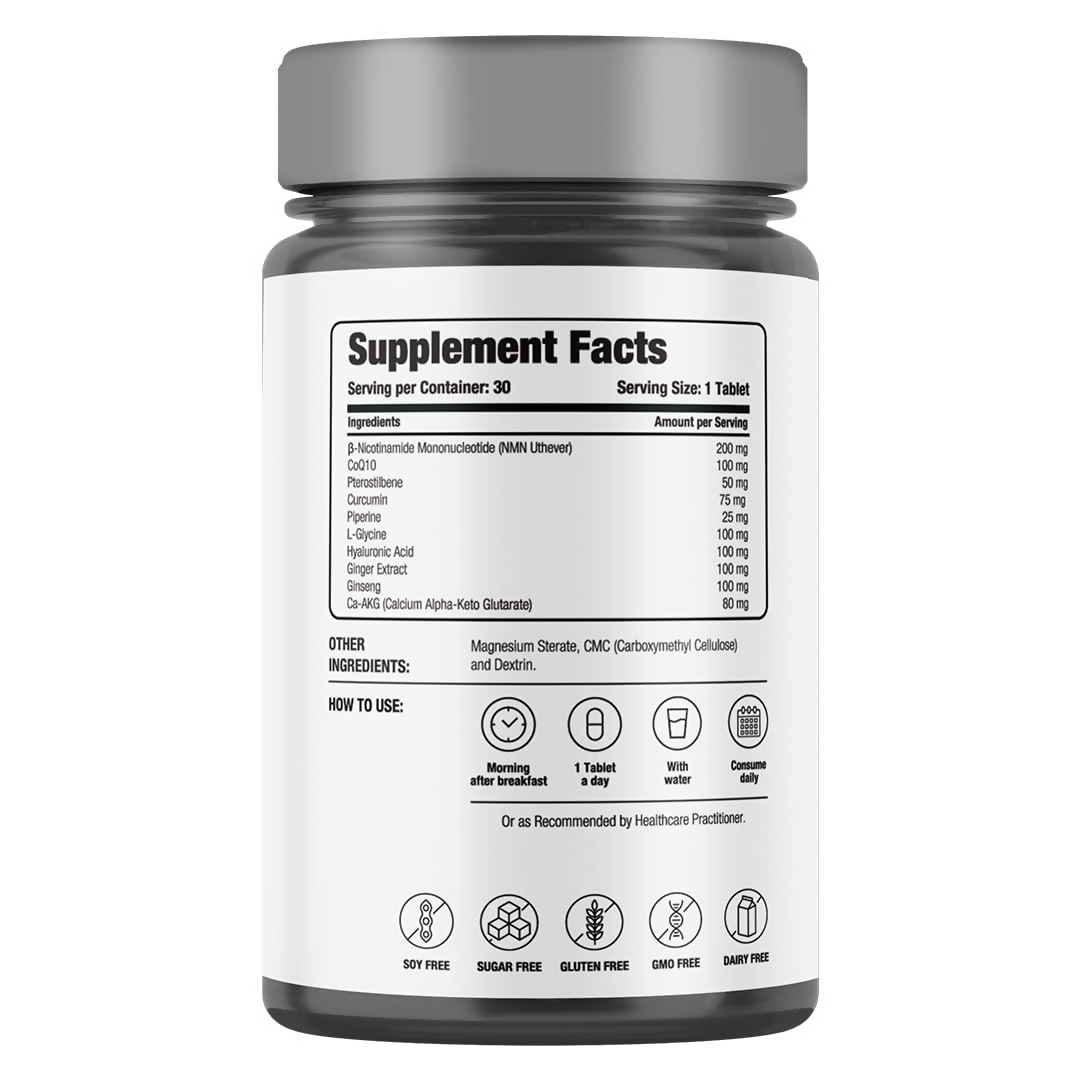 Decode Age LongeVit Supplement | Graceful Ageing Tablets - Distacart