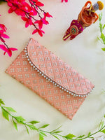 Thumbnail for Joban Fashion Bridal Purse - Peach