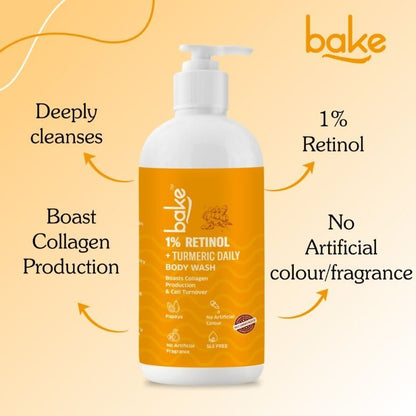 Bake 1% Turmeric Body Wash - Distacart