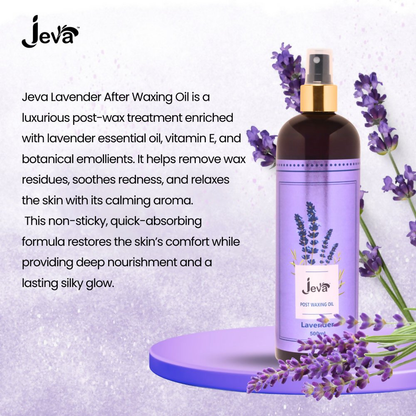 Jeva After Waxing Oil - Lavender - Dista