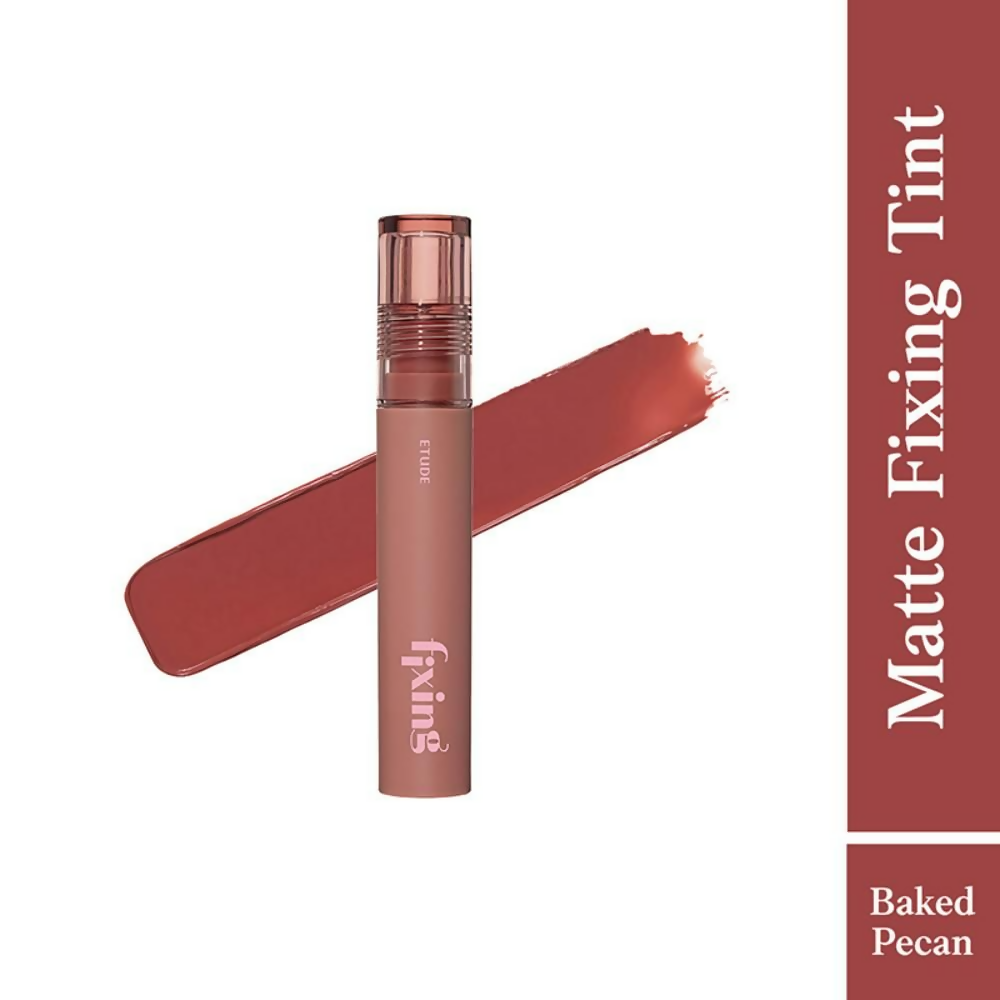 Etude House Fixing Tint Lipstick - Baked Pecan - Distacart