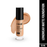 Thumbnail for Lakme Forever Matte Longwear Foundation - Warm Natural